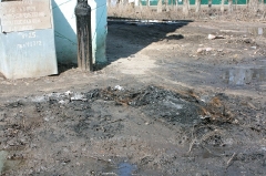 Место пожара. Убрали автомобили быстро._4