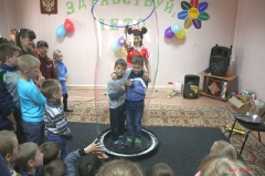 Детский праздник в Екатериновском УСПН провела ртищевская шоу-группа 
