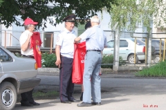 Пикет КПРФ против пенсионной реформы в Ртищево 28.07.2018_2